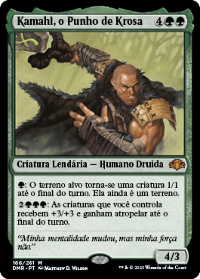 Kamahl, o Punho de Krosa