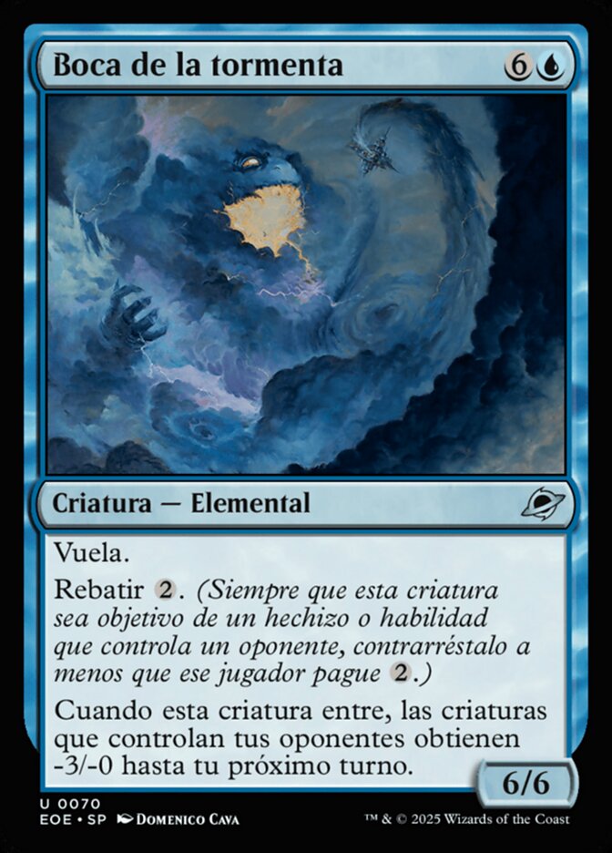 Boca de la tormenta