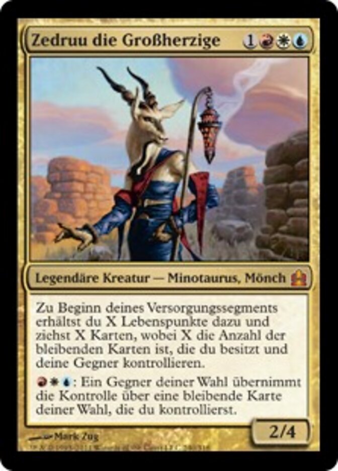 Zedruu die Großherzige