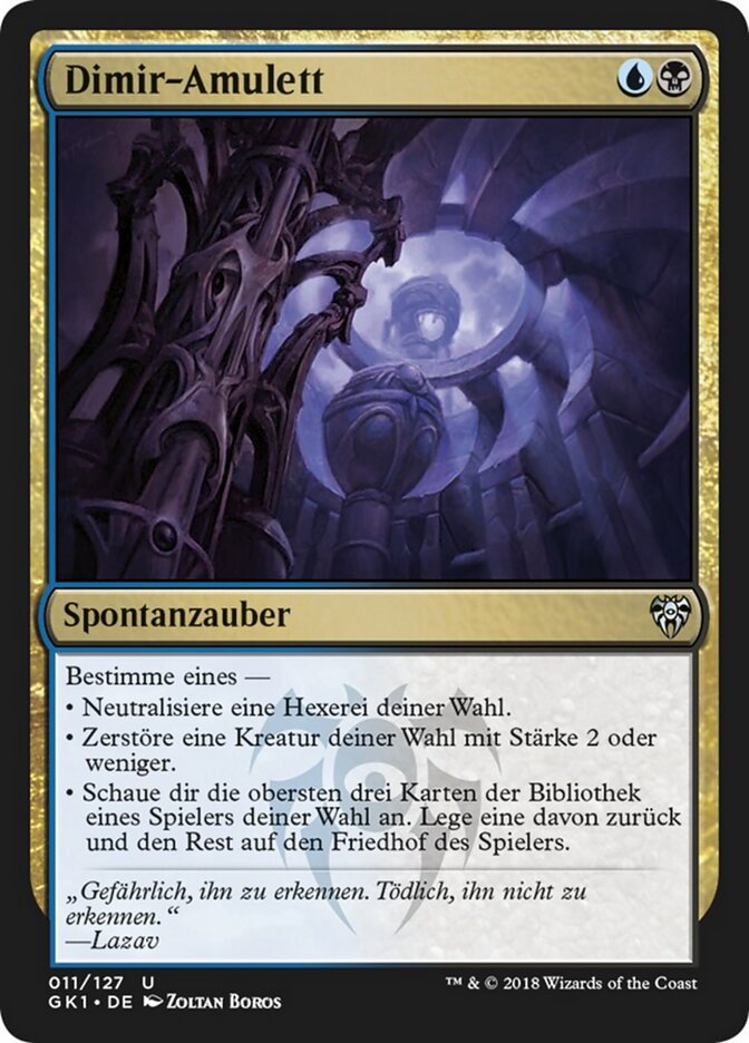 Dimir-Amulett