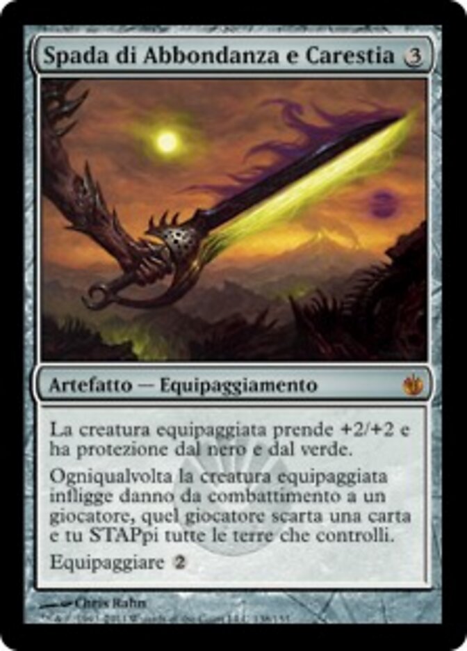 Spada di Abbondanza e Carestia