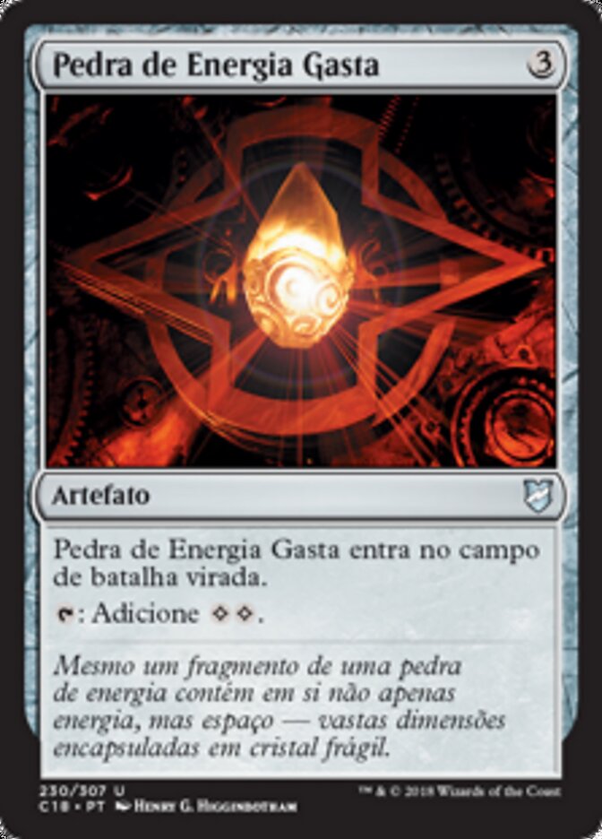 Pedra de Energia Gasta