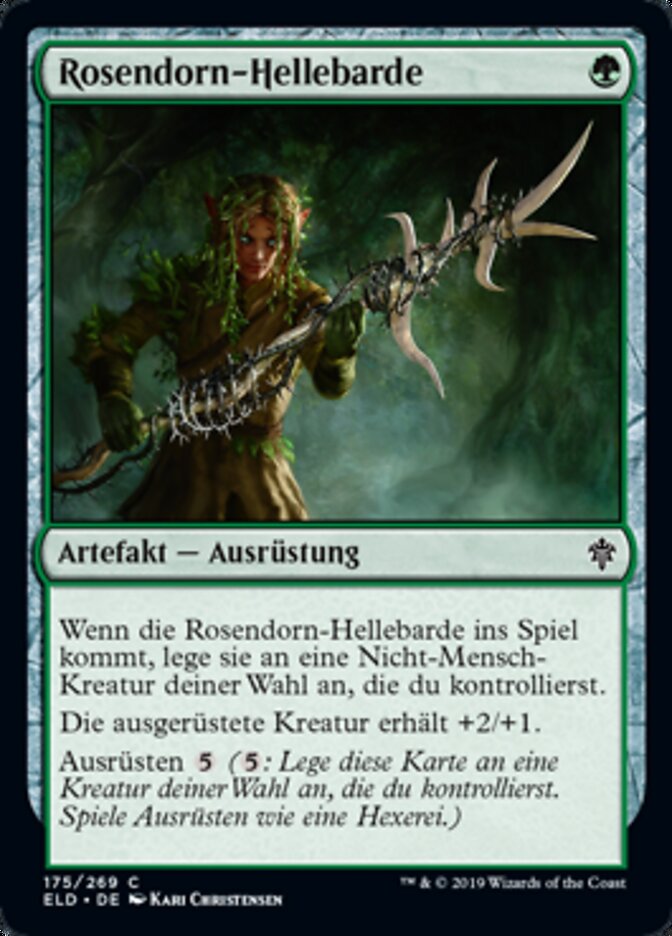 Rosendorn-Hellebarde