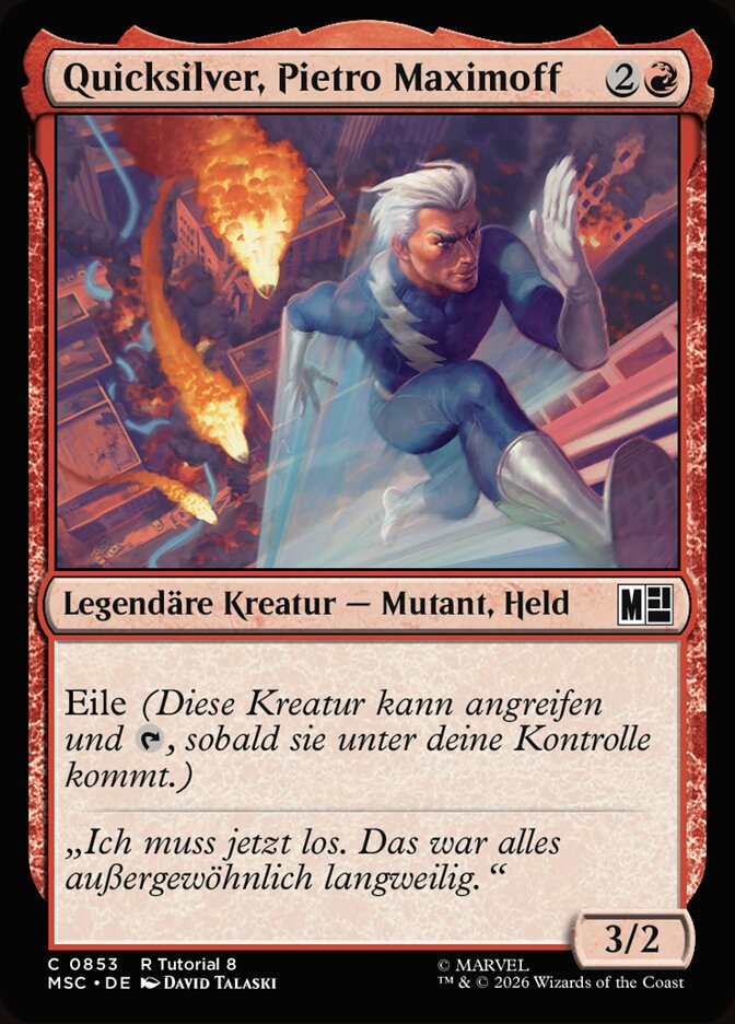 Quicksilver, Pietro Maximoff
