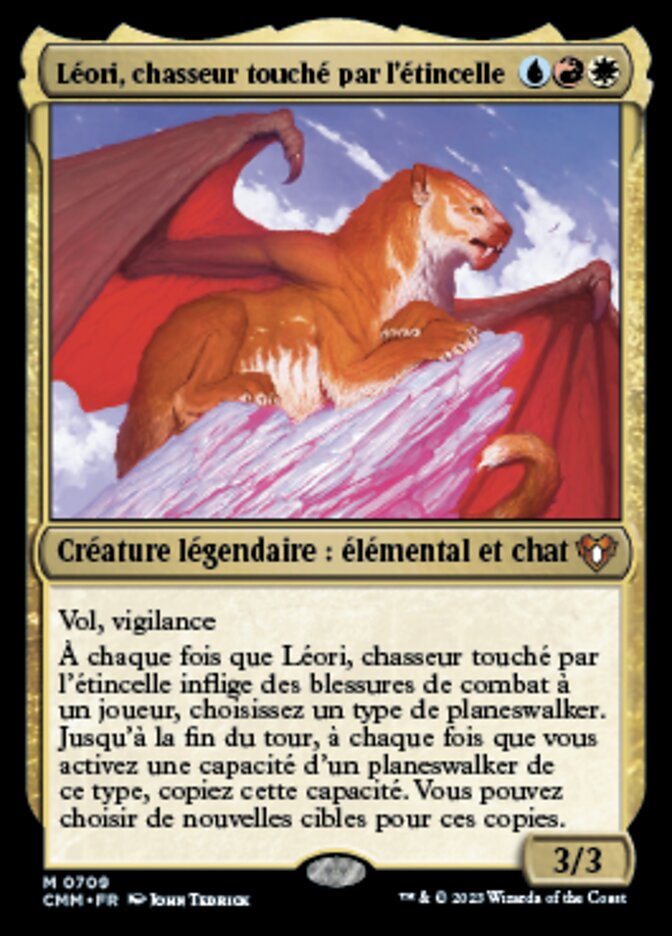 Léori, chasseur touché par l'étincelle