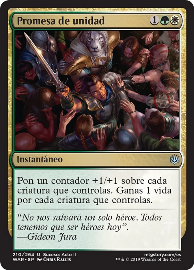 Promesa de unidad