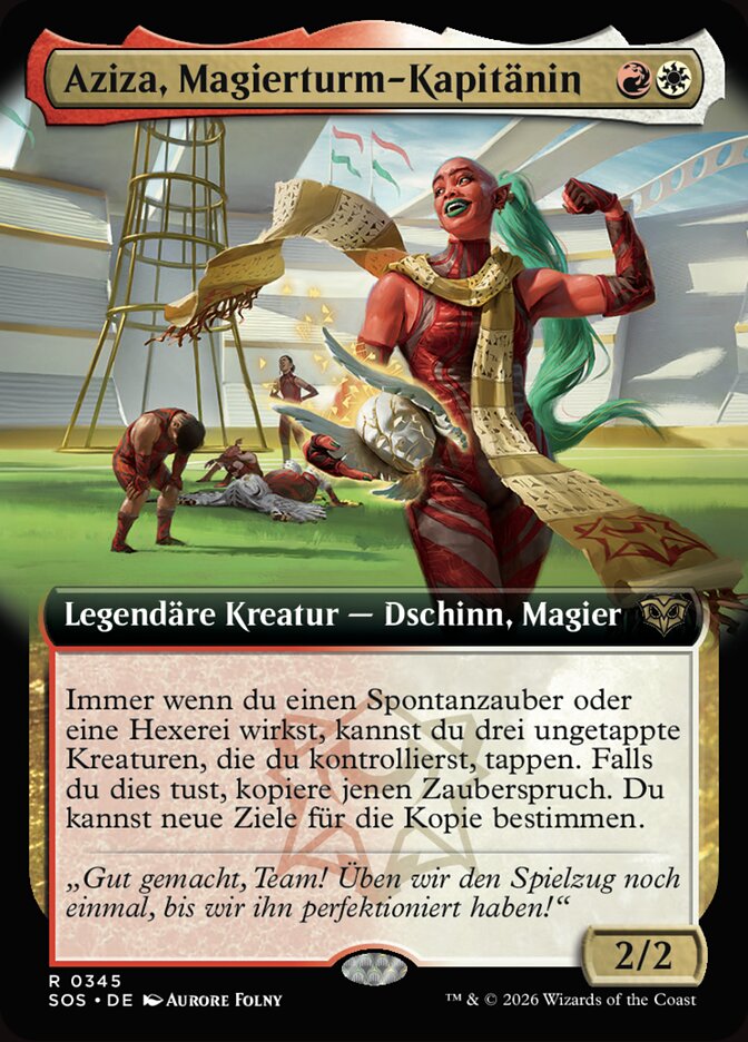 Aziza, Magierturm-Kapitänin