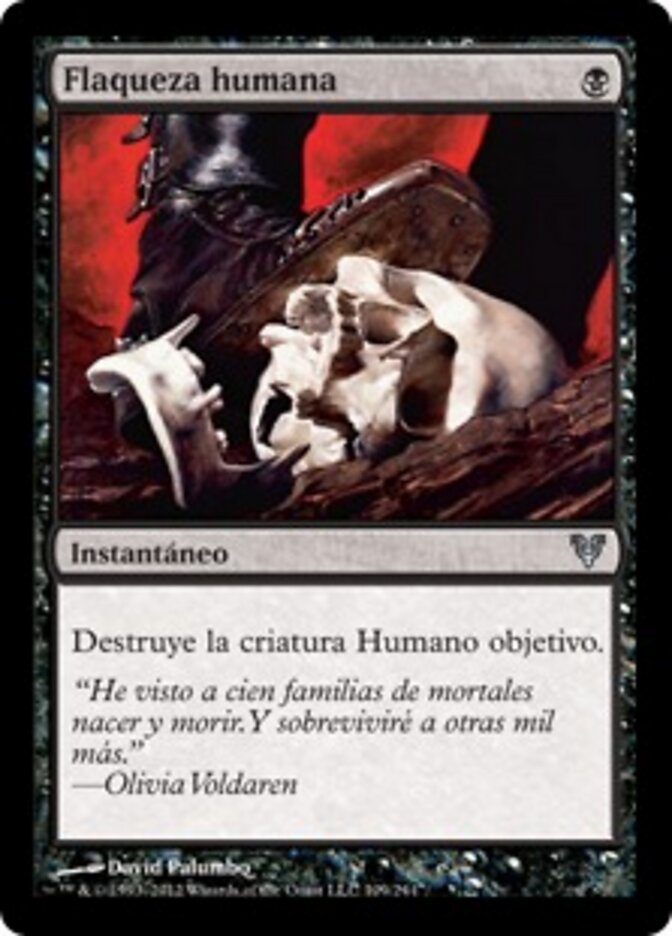 Flaqueza humana