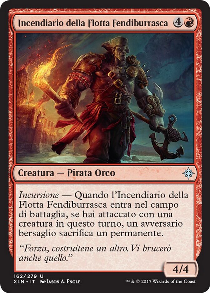 Incendiario della Flotta Fendiburrasca