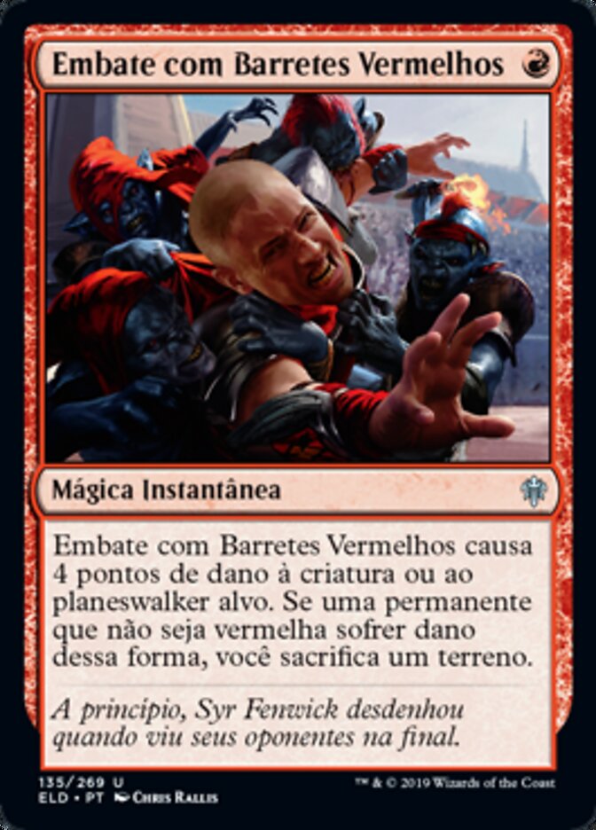 Embate com Barretes Vermelhos