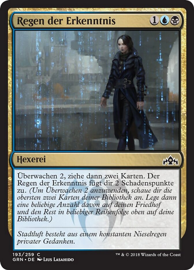 Regen der Erkenntnis