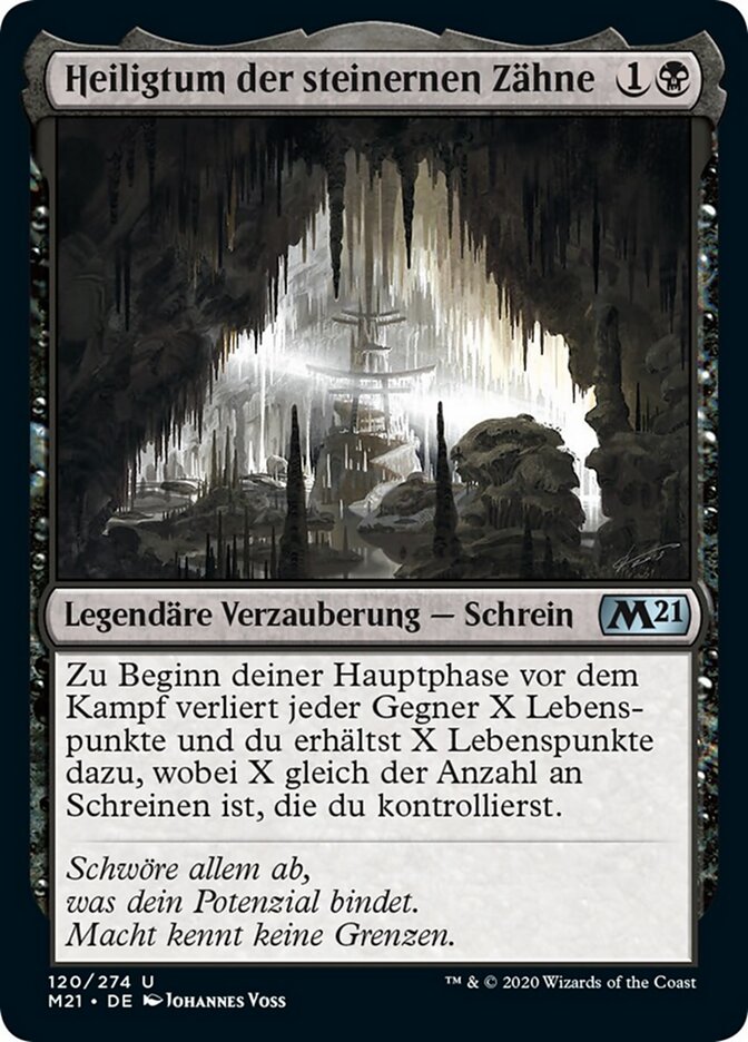 Heiligtum der steinernen Zähne