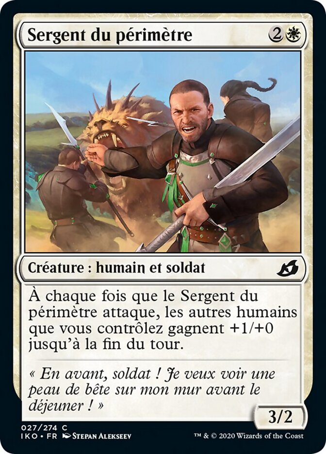 Sergent du périmètre