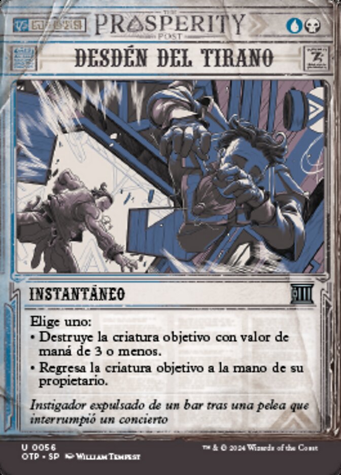 Desdén del tirano