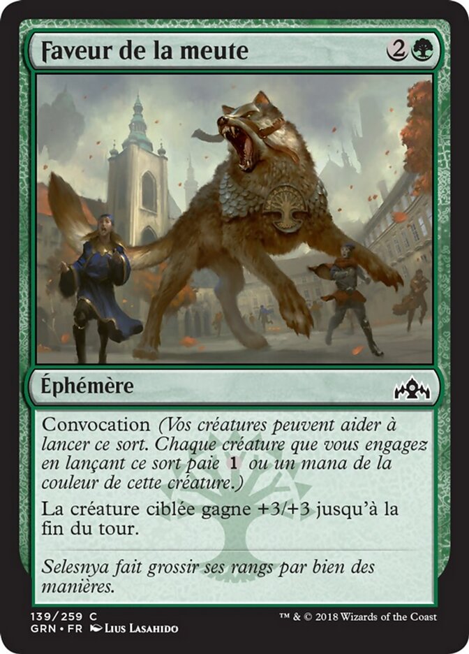 Faveur de la meute