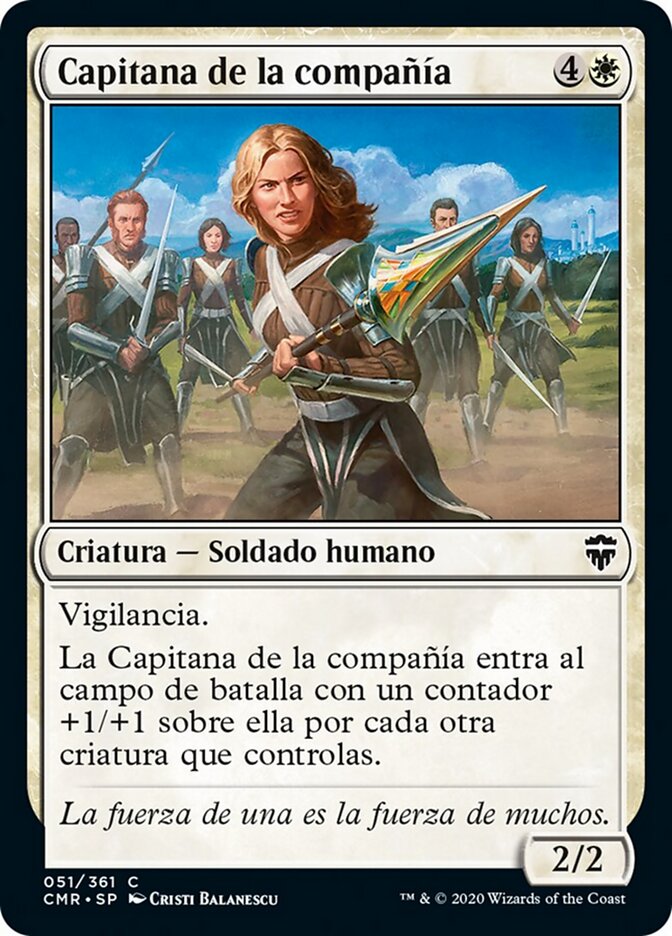 Capitana de la compañía