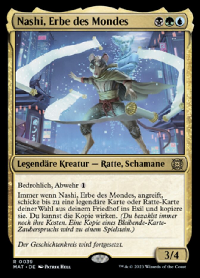 Nashi, Erbe des Mondes