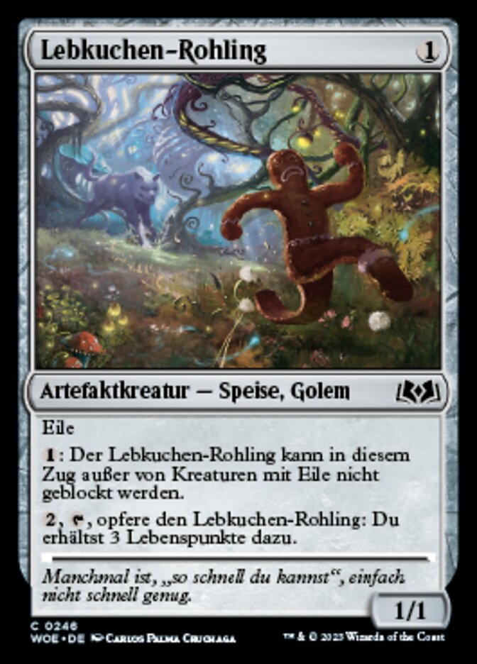 Lebkuchen-Rohling
