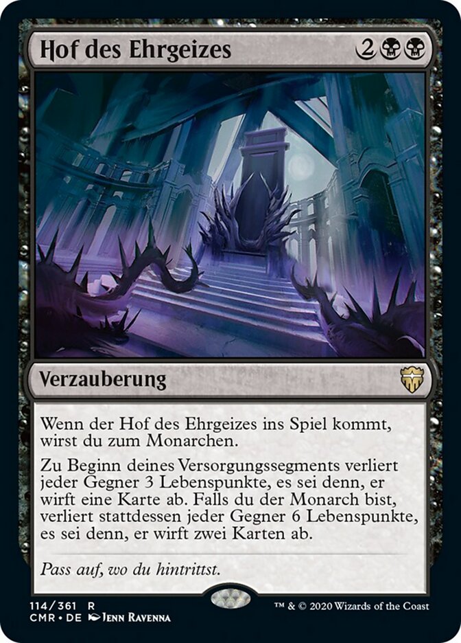 Hof des Ehrgeizes