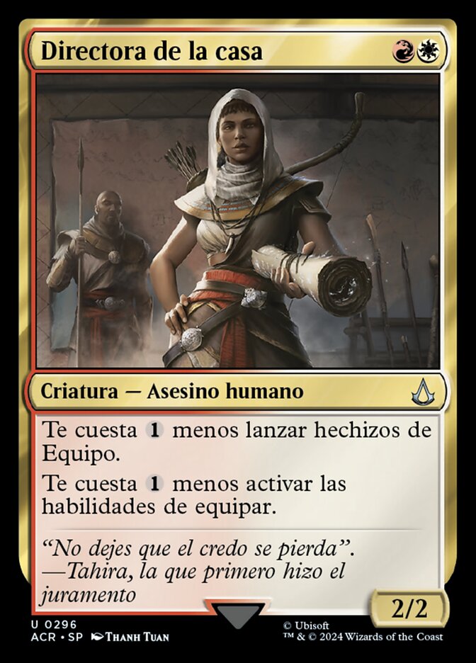Directora de la casa