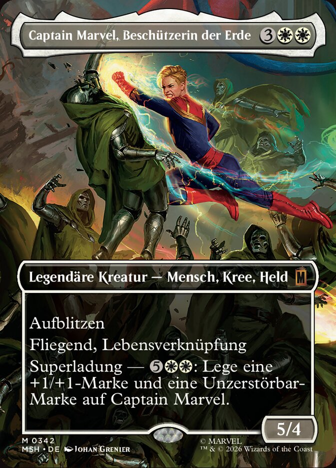 Captain Marvel, Beschützerin der Erde