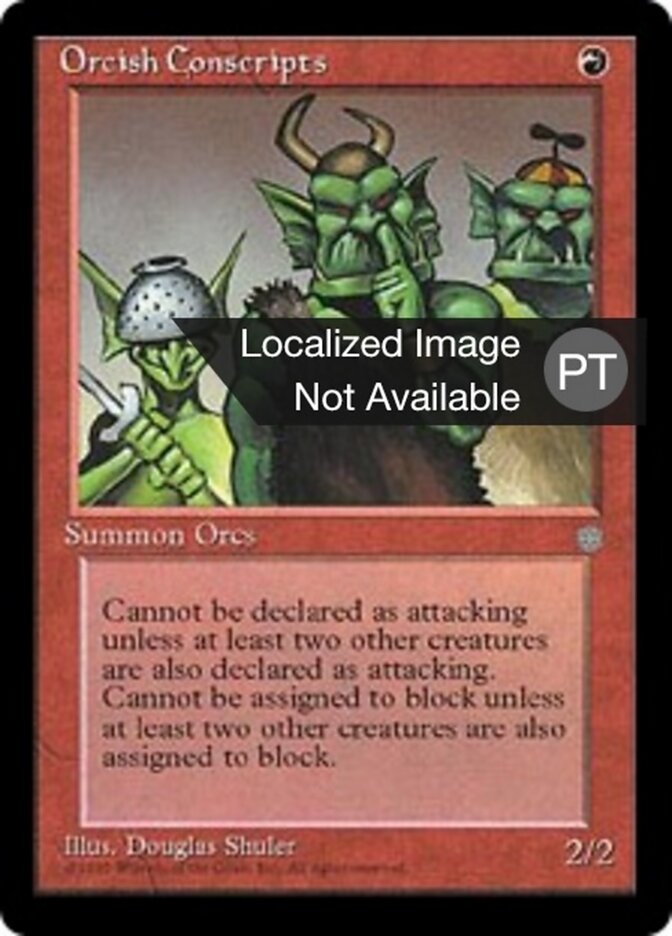 Recrutas Orcs