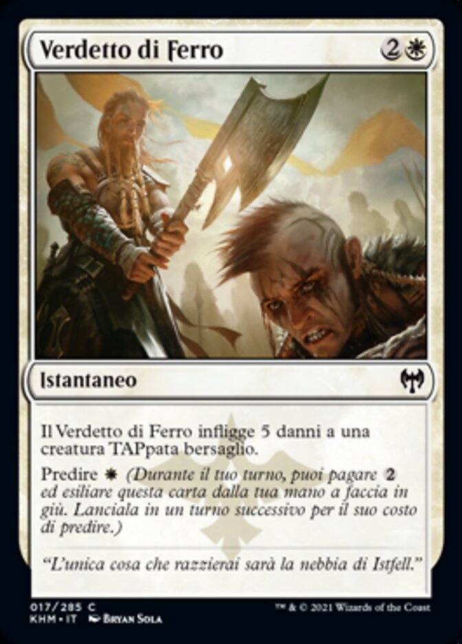 Verdetto di Ferro