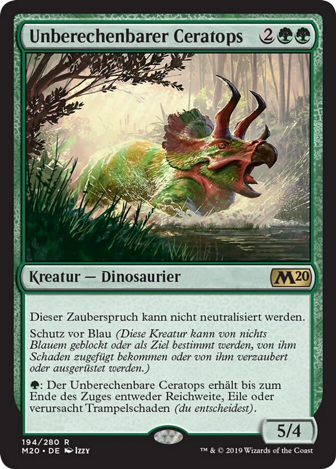 Unberechenbarer Ceratops