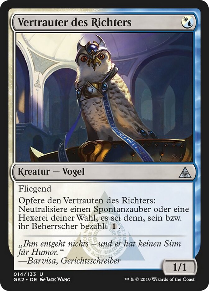 Vertrauter des Richters
