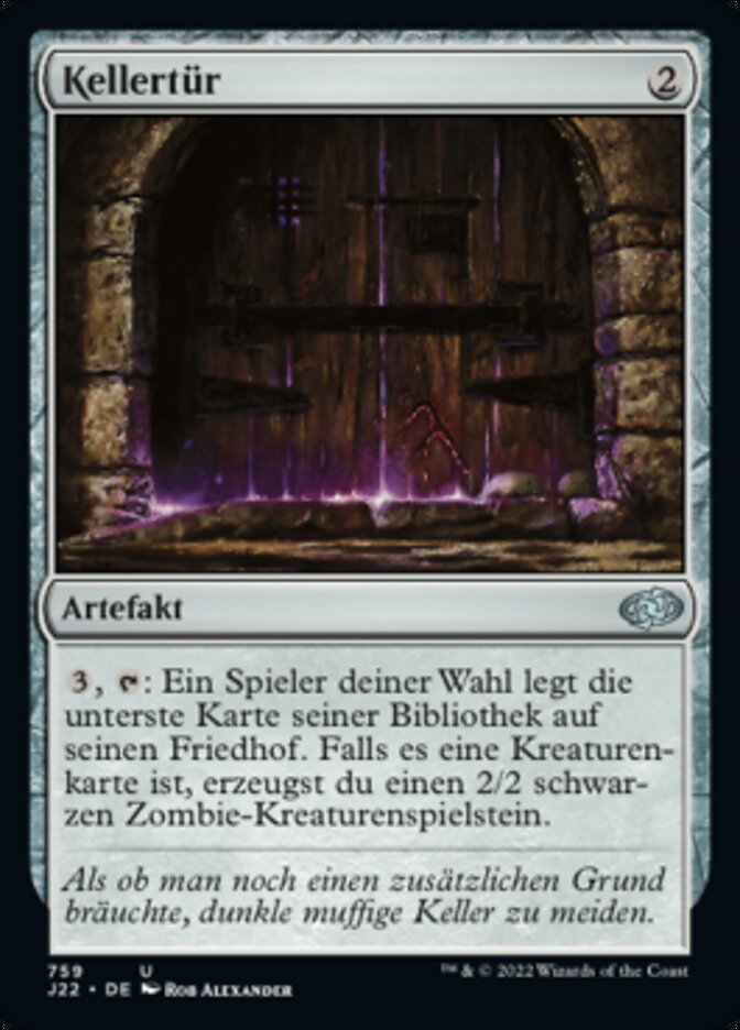 Kellertür