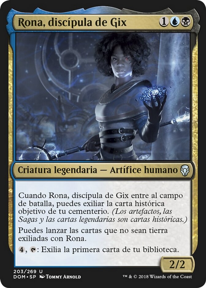 Rona, discípula de Gix