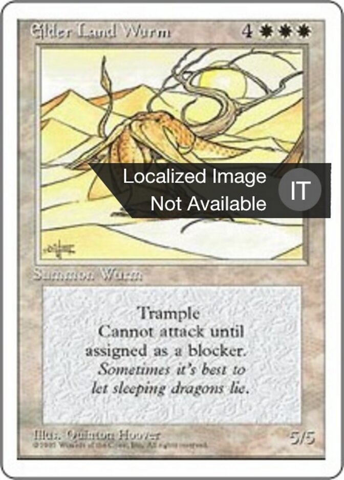Antico Wurm di Terra