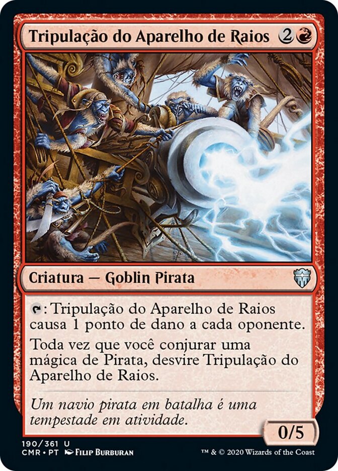 Tripulação do Aparelho de Raios