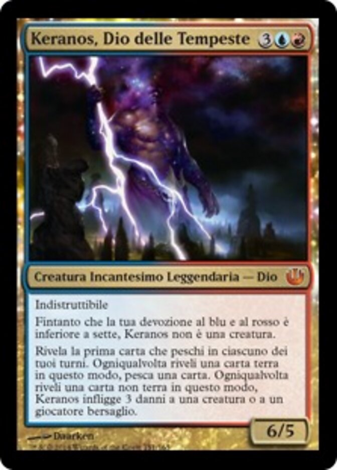 Keranos, Dio delle Tempeste