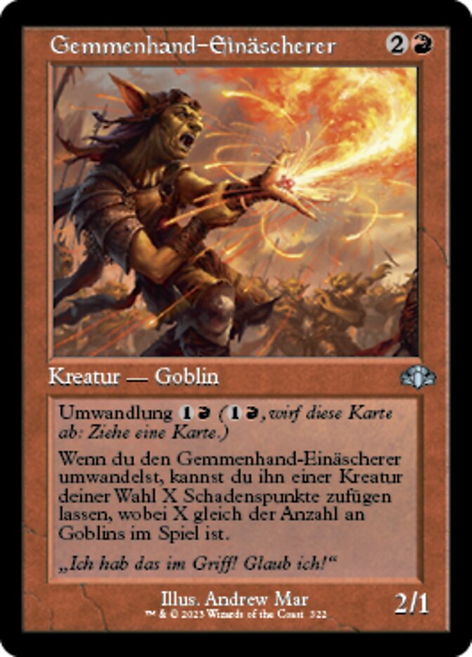 Gemmenhand-Einäscherer