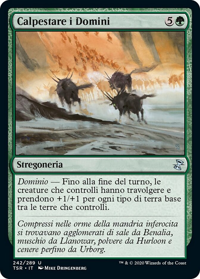 Calpestare i Domini