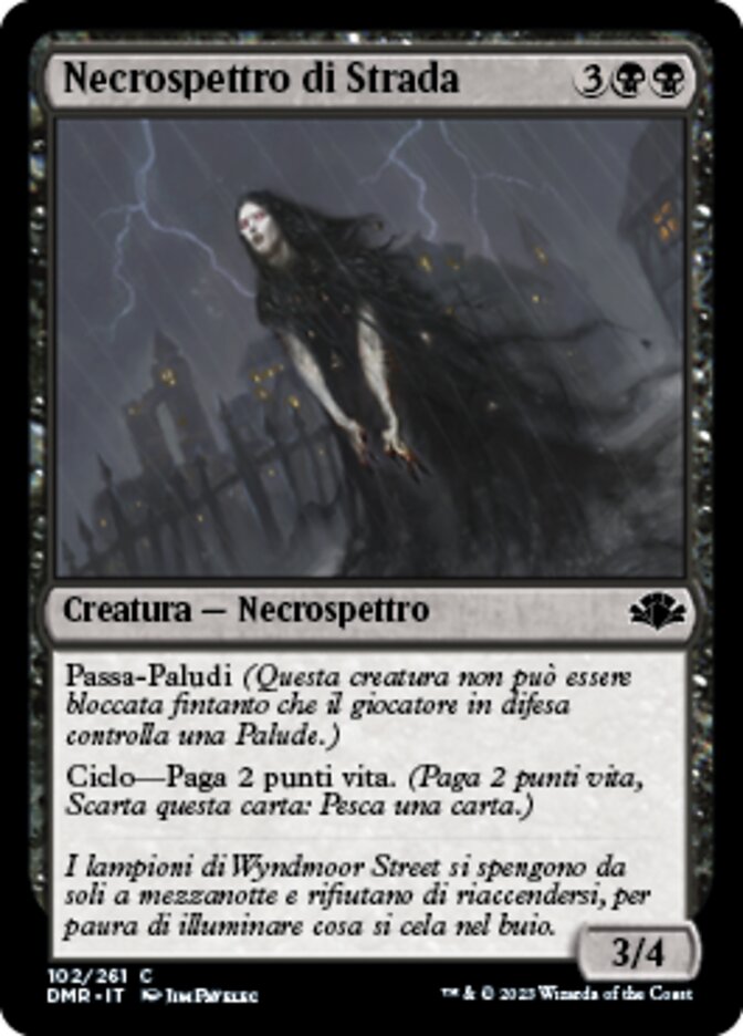 Necrospettro di Strada