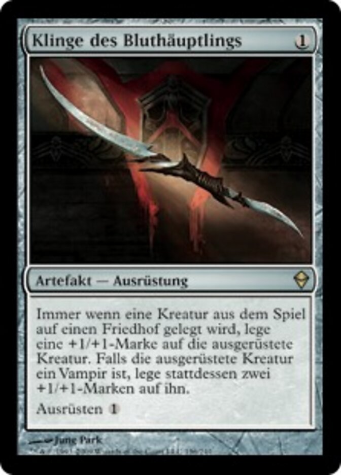 Klinge des Bluthäuptlings