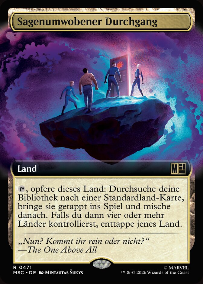 Sagenumwobener Durchgang