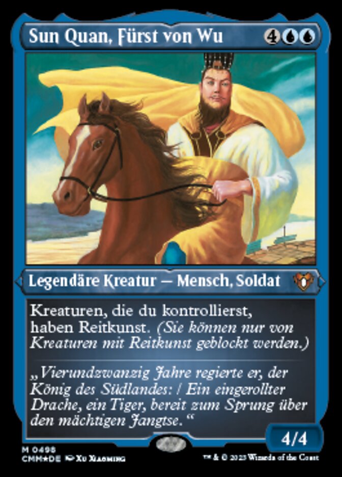Sun Quan, Fürst von Wu
