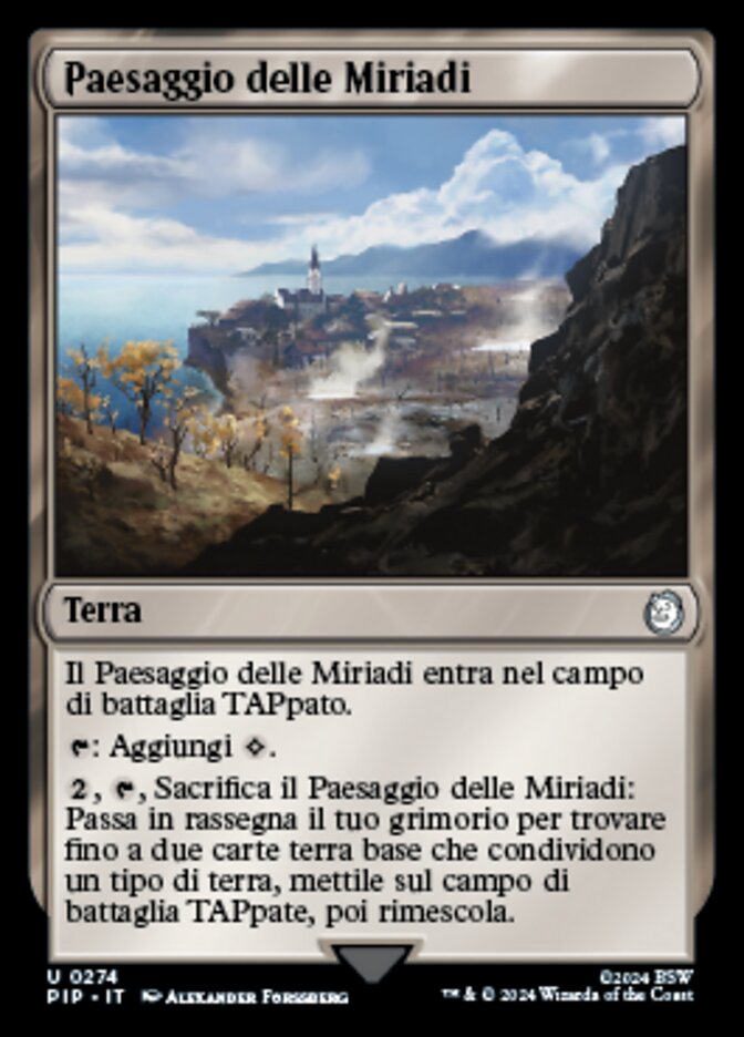 Paesaggio delle Miriadi