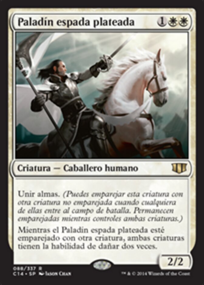 Paladín espada plateada