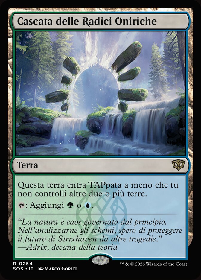 Cascata delle Radici Oniriche