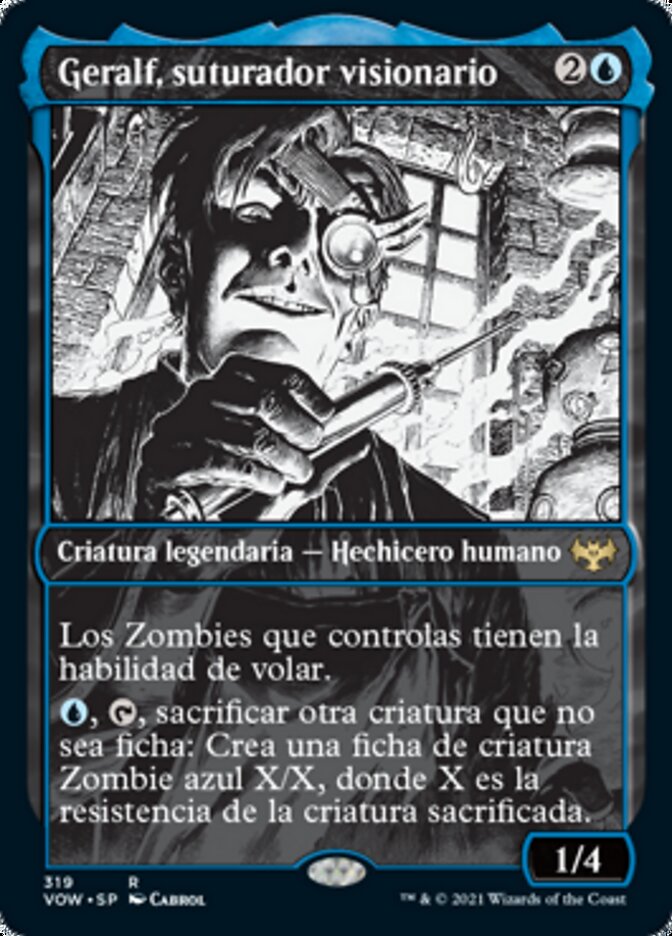 Geralf, suturador visionario