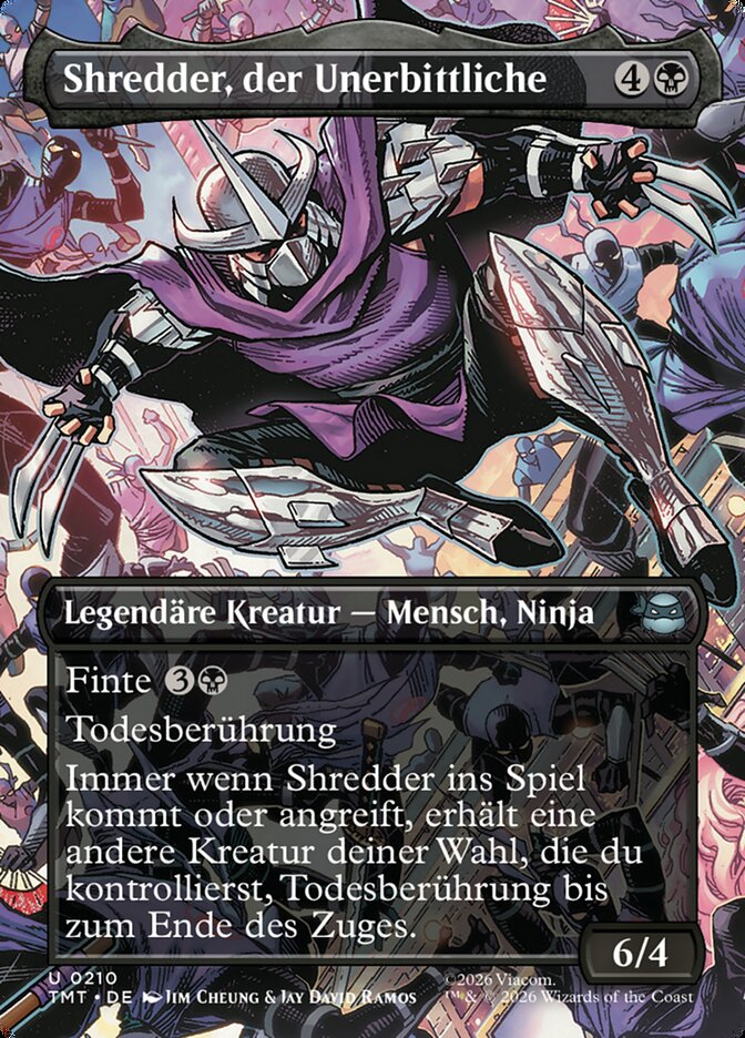 Shredder, der Unerbittliche