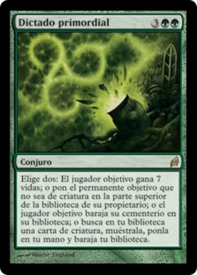 Dictado primordial