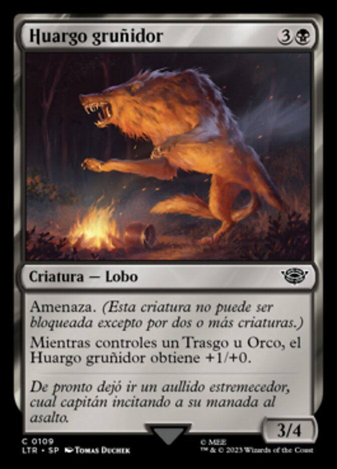 Huargo gruñidor