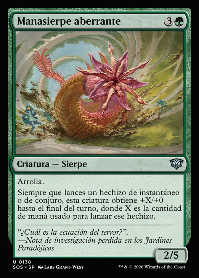 Manasierpe aberrante