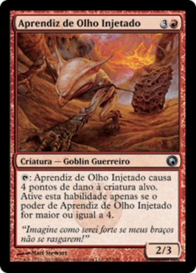 Aprendiz de Olho Injetado