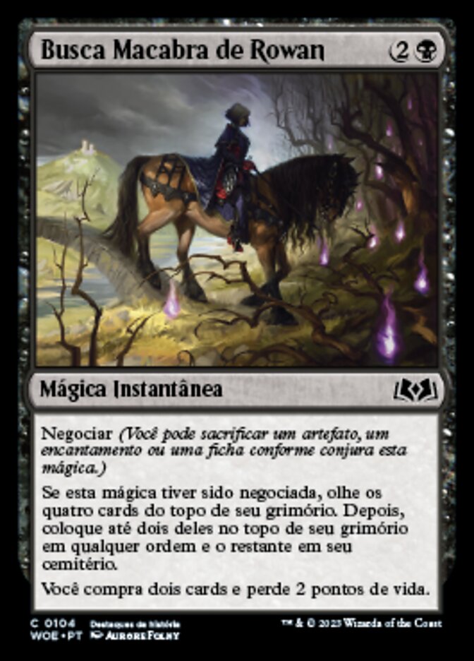 Busca Macabra de Rowan